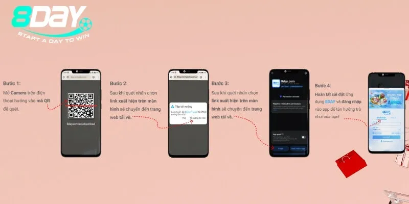Chia sẻ quy trình tải app 8Day đơn giản trên Android