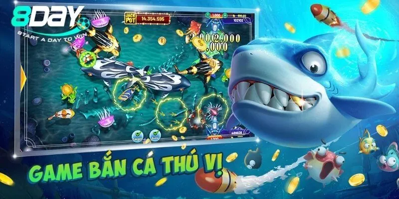 Hướng dẫn chơi bắn cá đổi thưởng tại 8DAY nhanh
