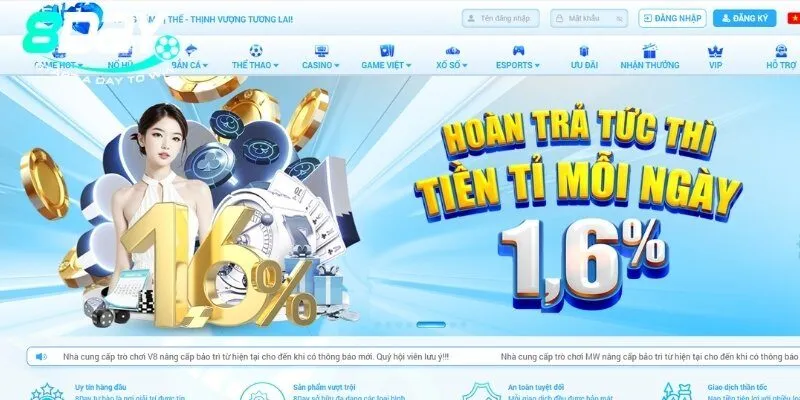 Quy trình đăng nhập 8Day siêu nhanh trong 3 bước
